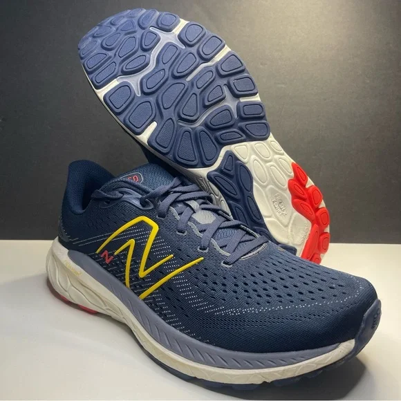 New Balance 860v13 M86013B Blue Orange Men’s Size 11 2E - Picture 1 of 10